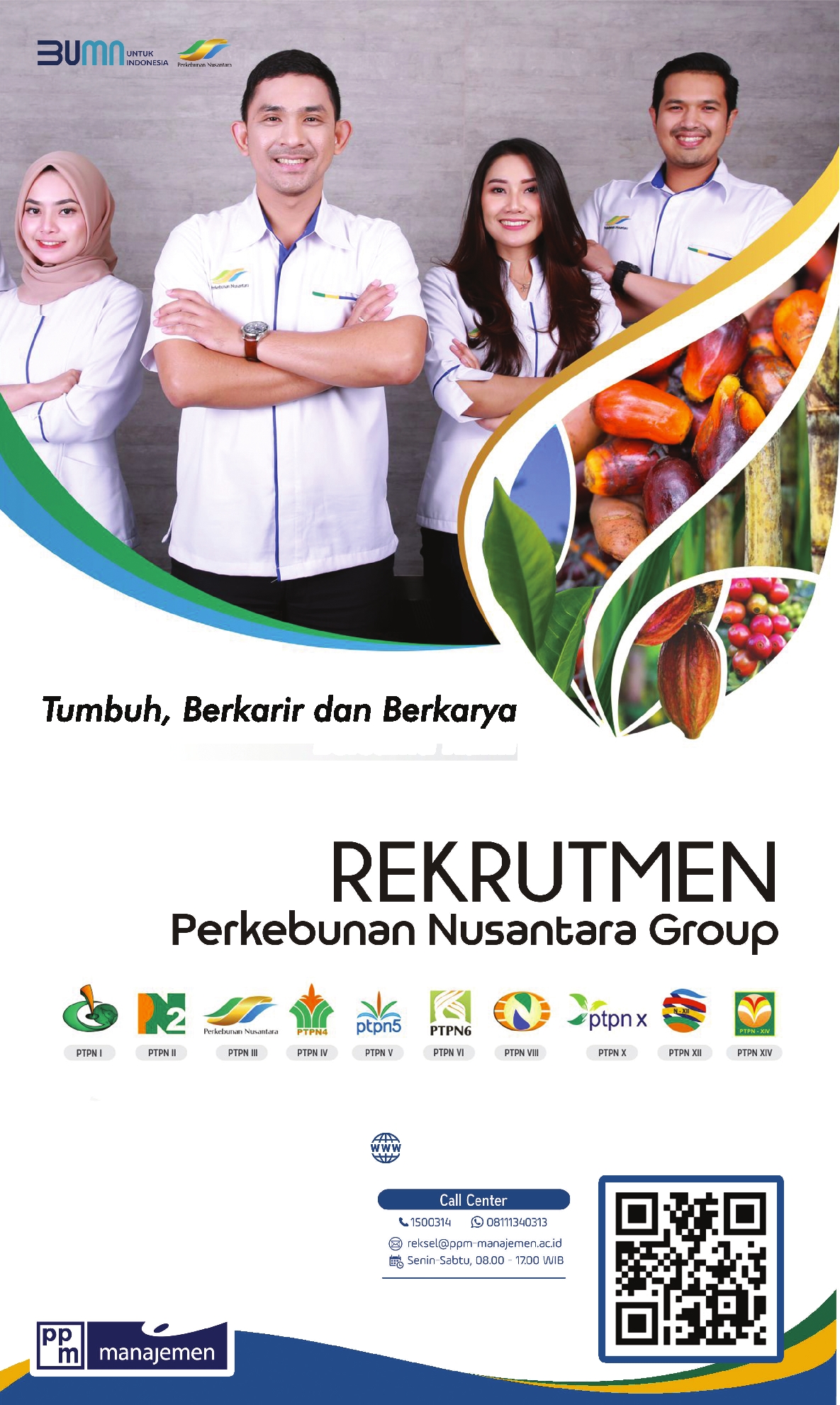 Surat Pelaksanaan Rekrutmen Bersama PT Perkebunan Nusantara Group fic2